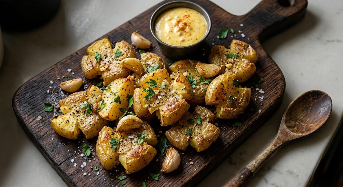 1 Easy Way to Make the Best Garlic Potatoes