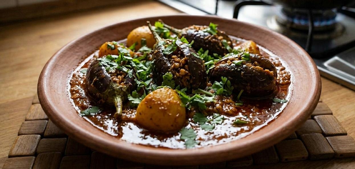 1Best Stuffed Eggplant Curry Recipe incredibly Easy