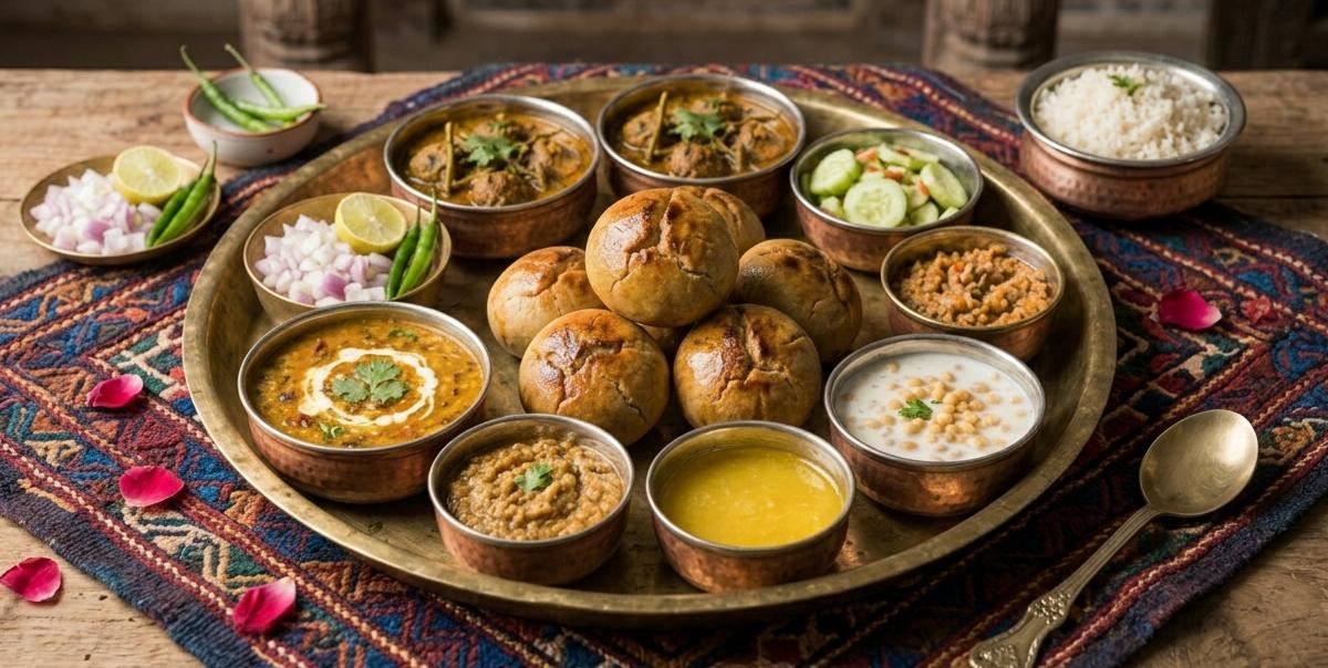 Dal Baati Churma : Easy 1Hour Traditional Feast