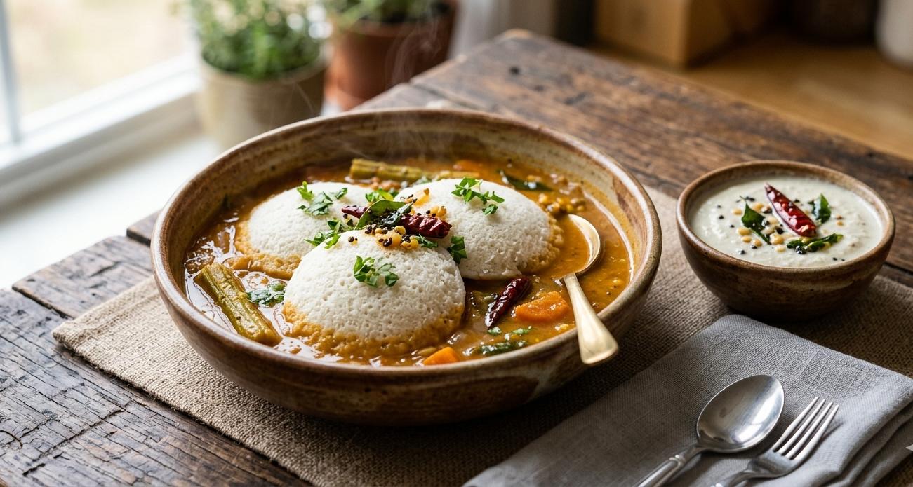 Idli Sambar 3Easy Steps to Make the Best Authentic